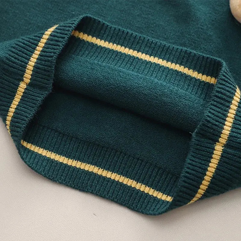 Boys Sweater Printed shirt and trousers 3 pcs set