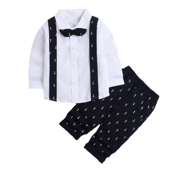 Print shirt suit for boys Cotton Pant Shirt