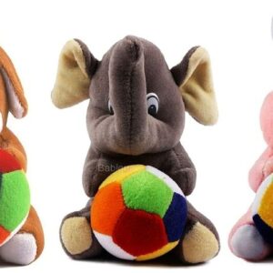 Soft Toy Combo Dog Rabbit and Elephant Cute Teddy